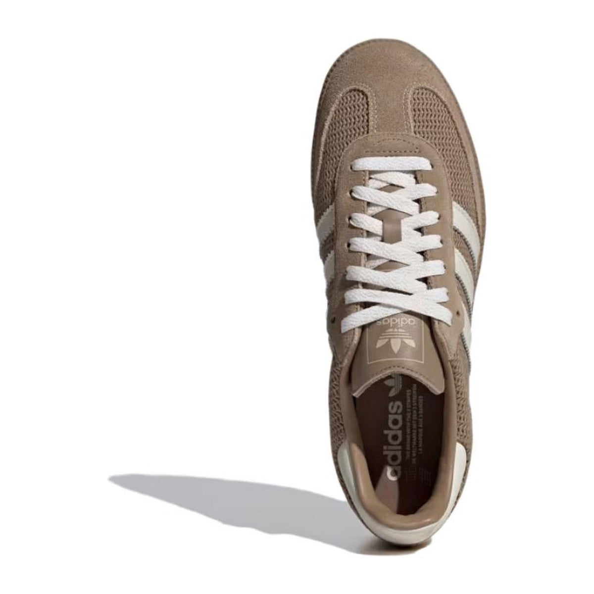 adidas Originals SAMBA OG Unisex Lightweight Low-Top Sneakers - Brown