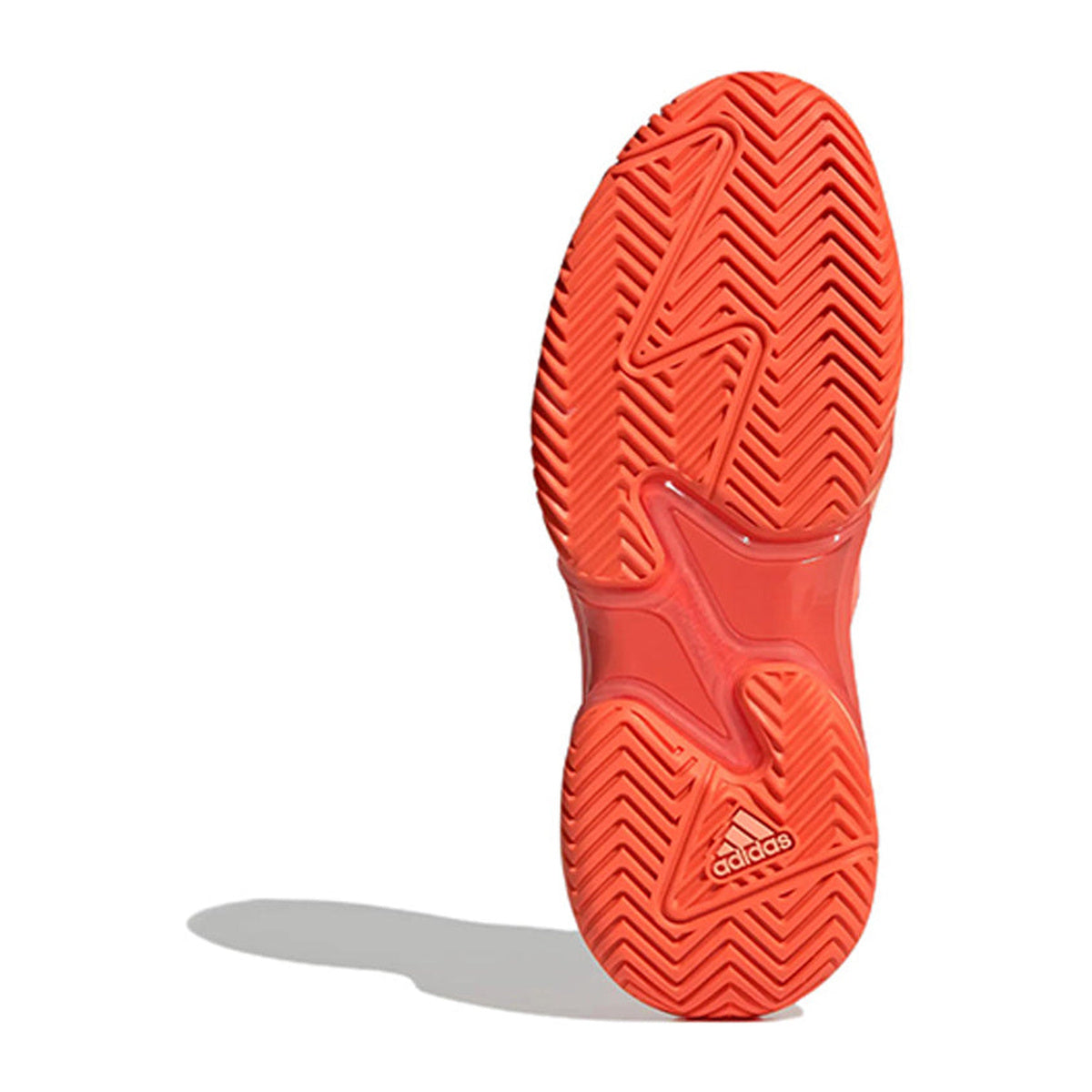 adidas Barricade Women's Textile Low-Top Tennis Shoes - Orange