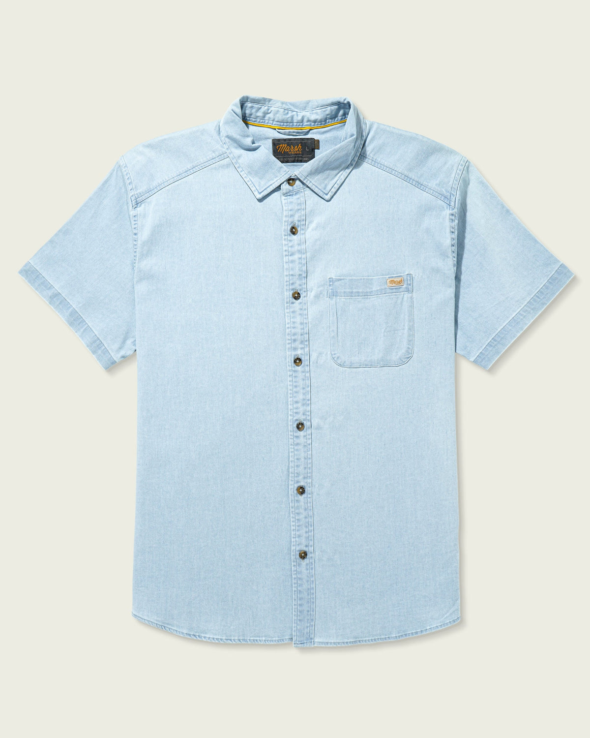 Delray Denim Shortsleeve Shirt – Marsh Wear Clothing