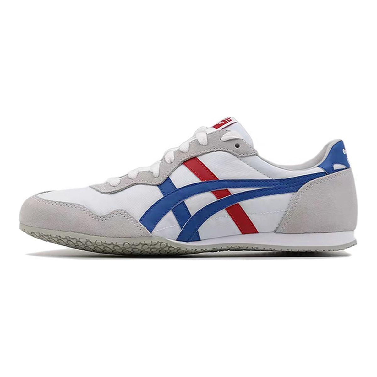 Onitsuka Tiger Serrano Unisex Sneakers – White/Blue/Red – product image 1