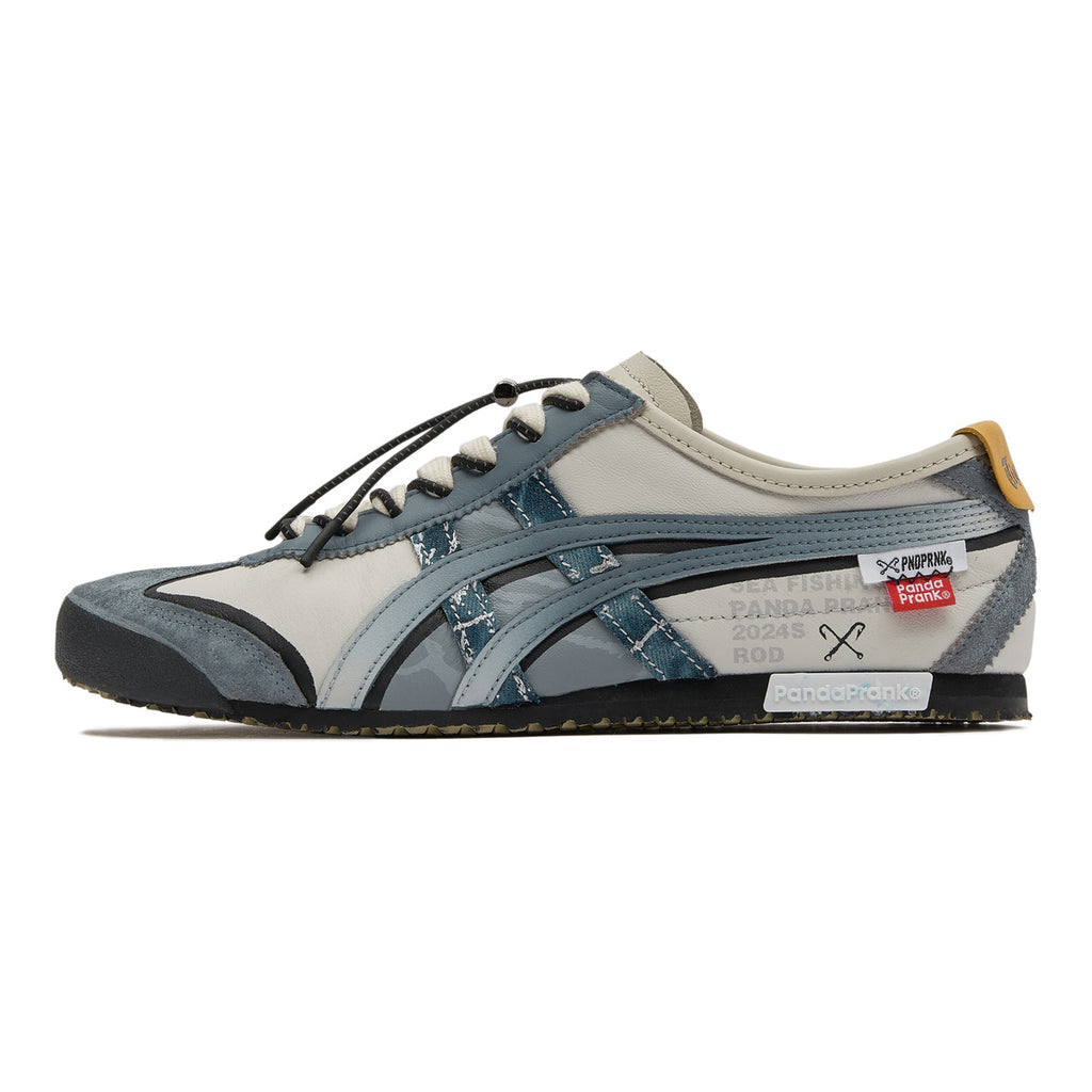 Onitsuka Tiger × Panda Prank Mexico 66 Unisex Sneakers – Grey/Blue – product image 1