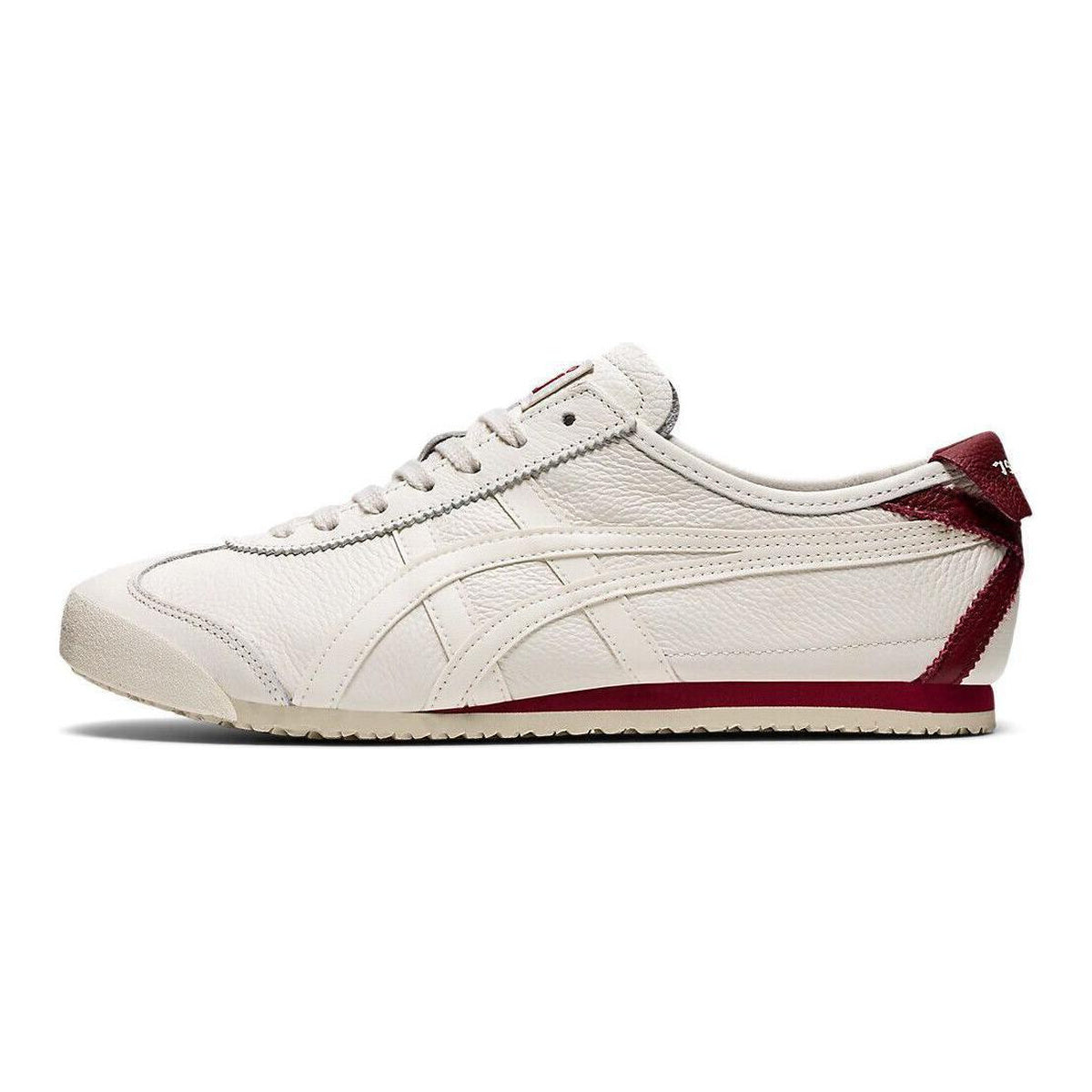 Onitsuka Tiger Low-Top Unisex Sneakers – Cream/Burgundy – product image 1