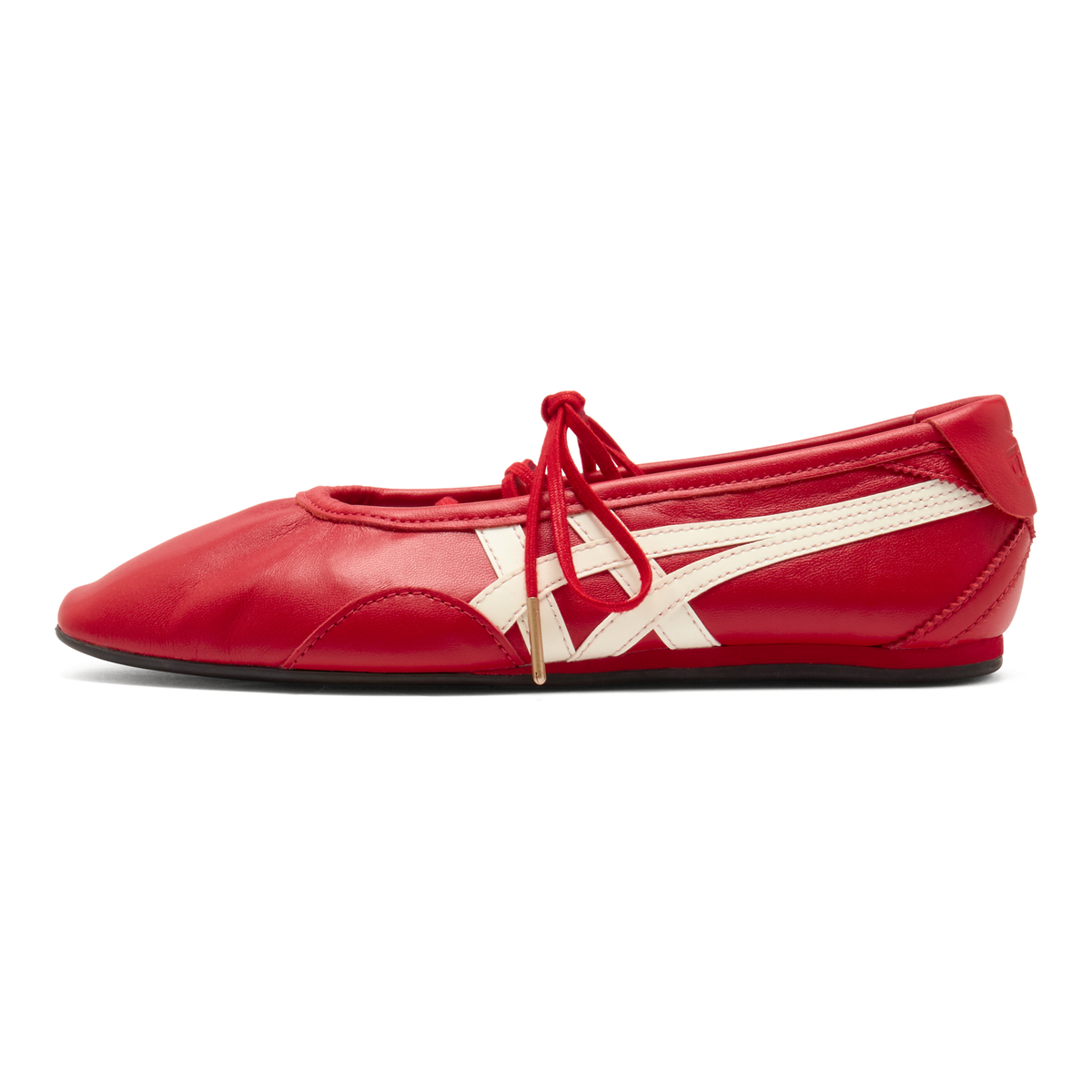 Onitsuka Tiger GYMNARINA Women's Mary Jane Flats – Red/Cream – product image 1