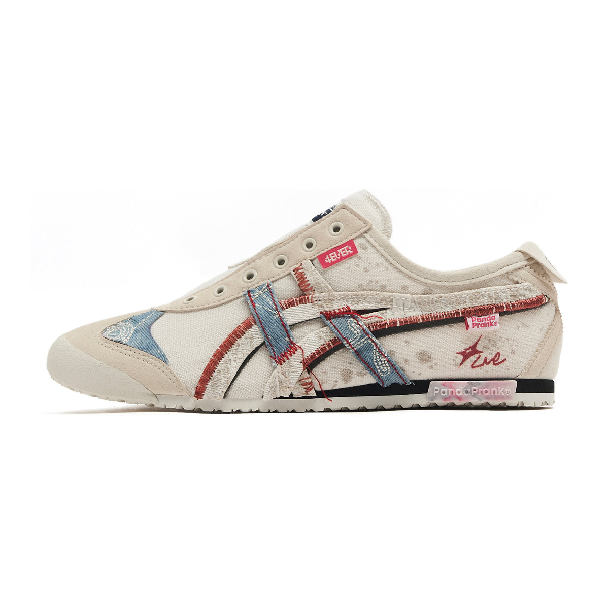 Onitsuka Tiger × Panda Prank Mexico 66 Unisex Sneakers – Cream/Red – product image 1