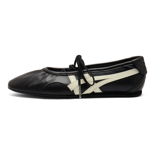 Onitsuka Tiger GYMNARINA Women's Mary Jane Flats – Black/Cream – product image 1