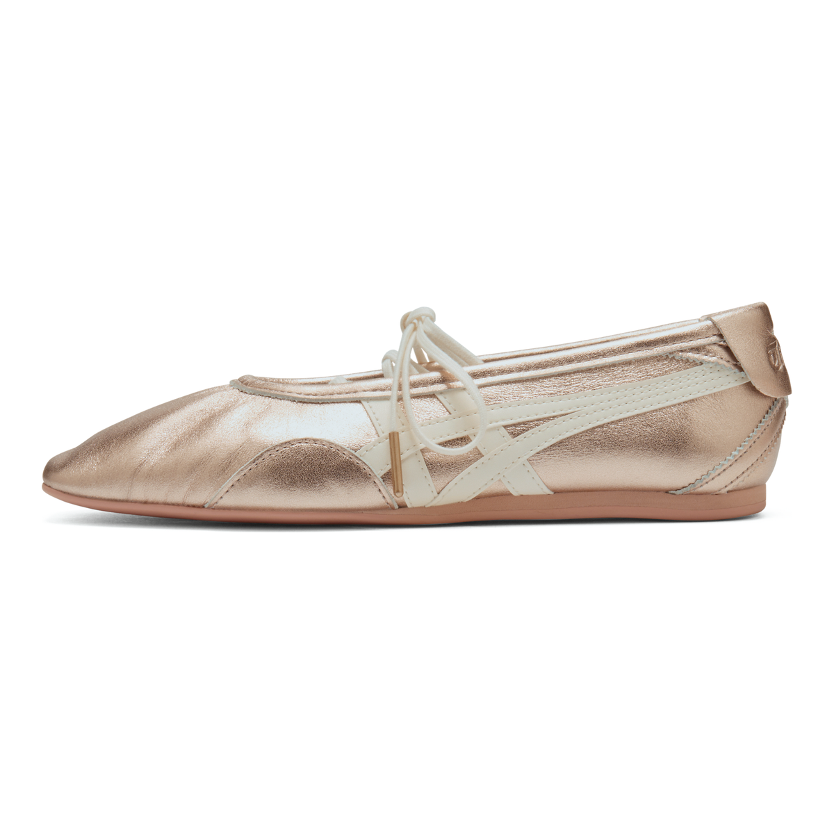 Onitsuka Tiger GYMNARINA Women's Mary Jane Flats – Rose Gold/Cream – product image 1