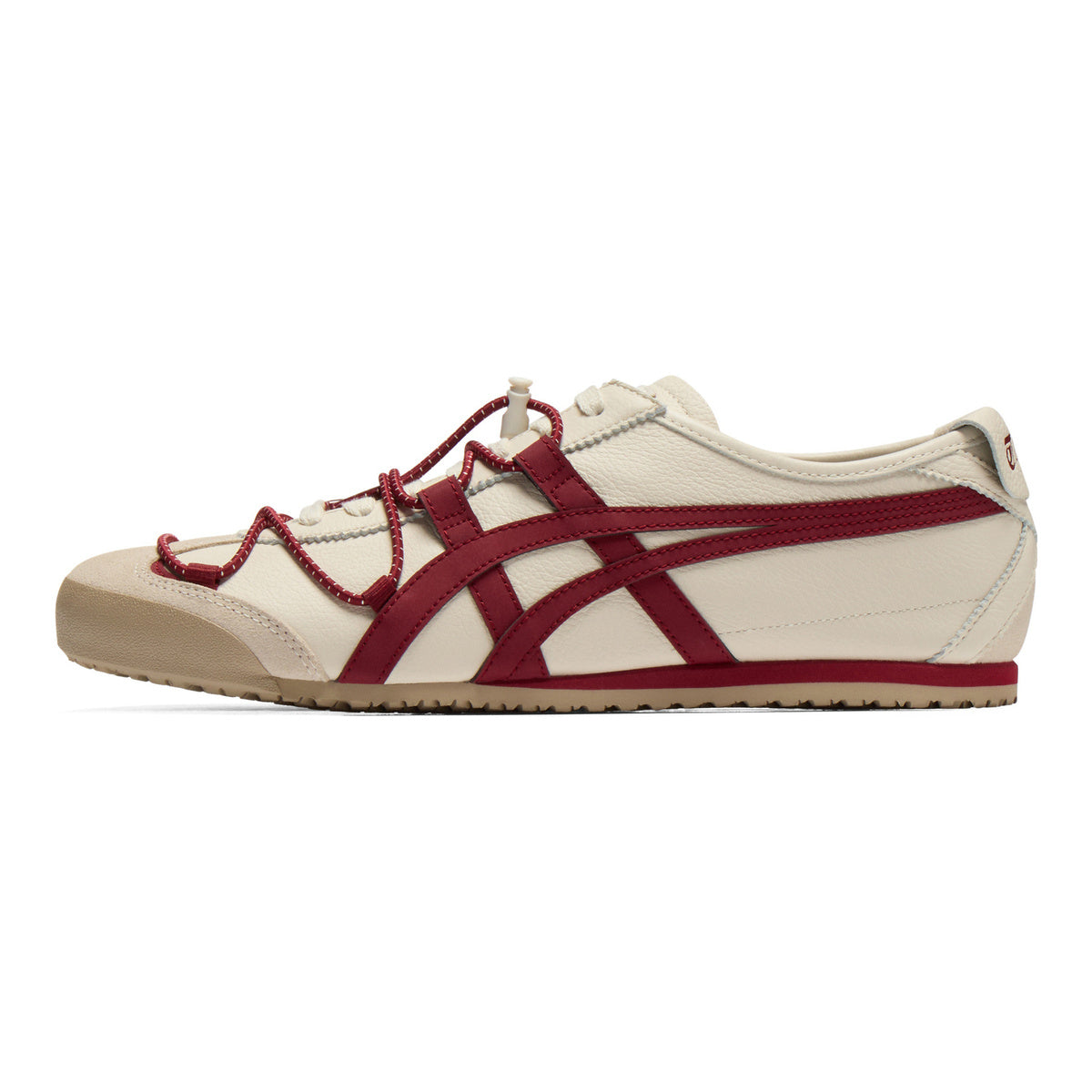 Onitsuka Tiger Mexico 66 VIN Unisex Sneakers – Birch/Burgundy – product image 1