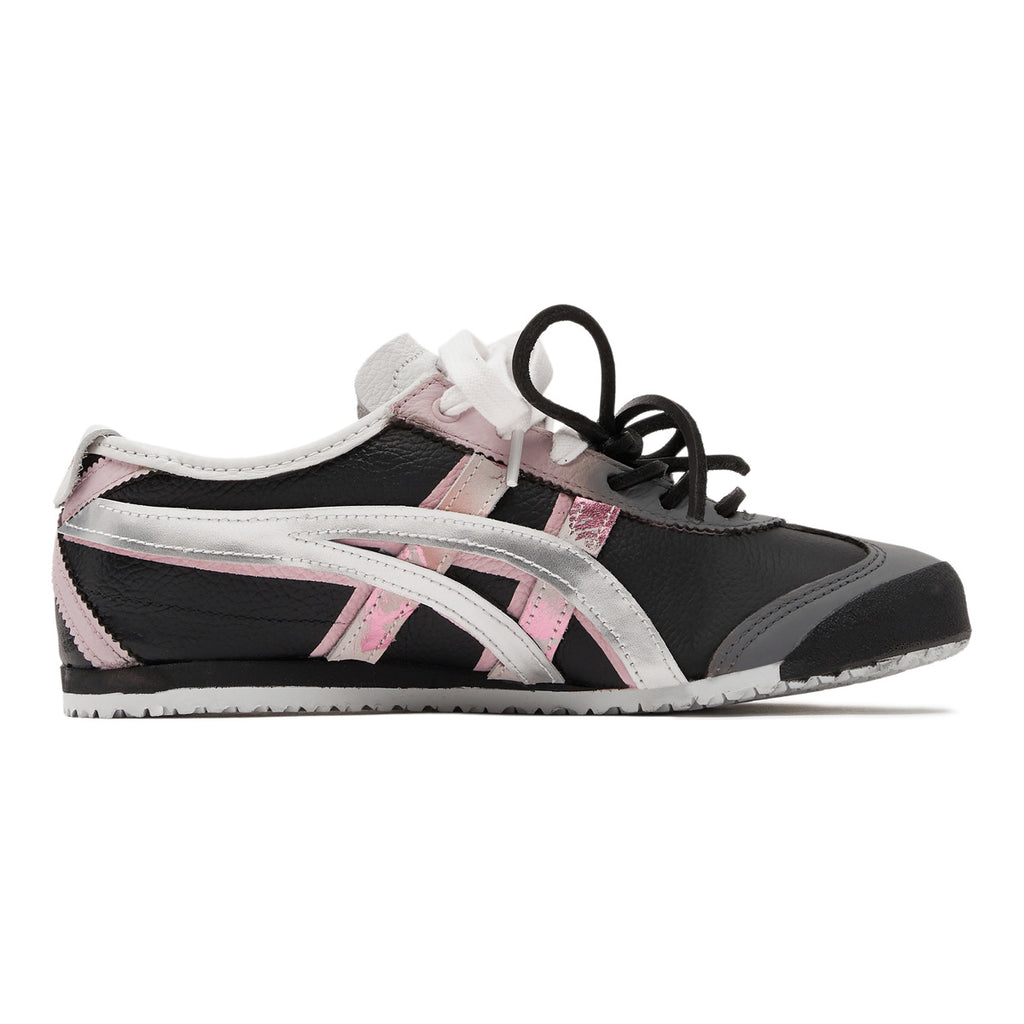 Onitsuka Tiger × Panda Prank Special-Edition Unisex Sneakers – Black/Silver/Pink – product image 2