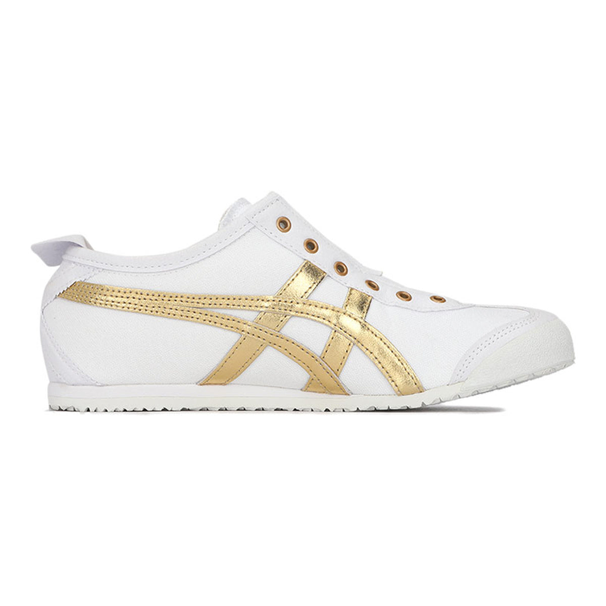 Onitsuka Tiger Mexico 66 Slip-On Unisex Sneakers – White/Gold – product image 2