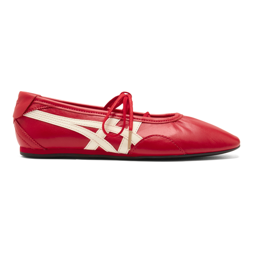 Onitsuka Tiger GYMNARINA Women's Mary Jane Flats – Red/Cream – product image 2