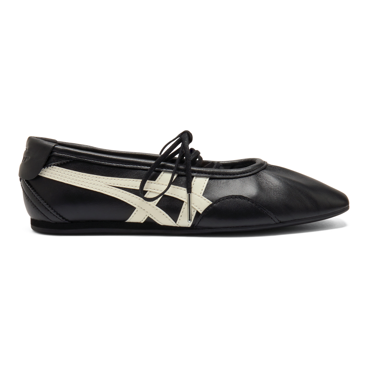 Onitsuka Tiger GYMNARINA Women's Mary Jane Flats – Black/Cream – product image 2
