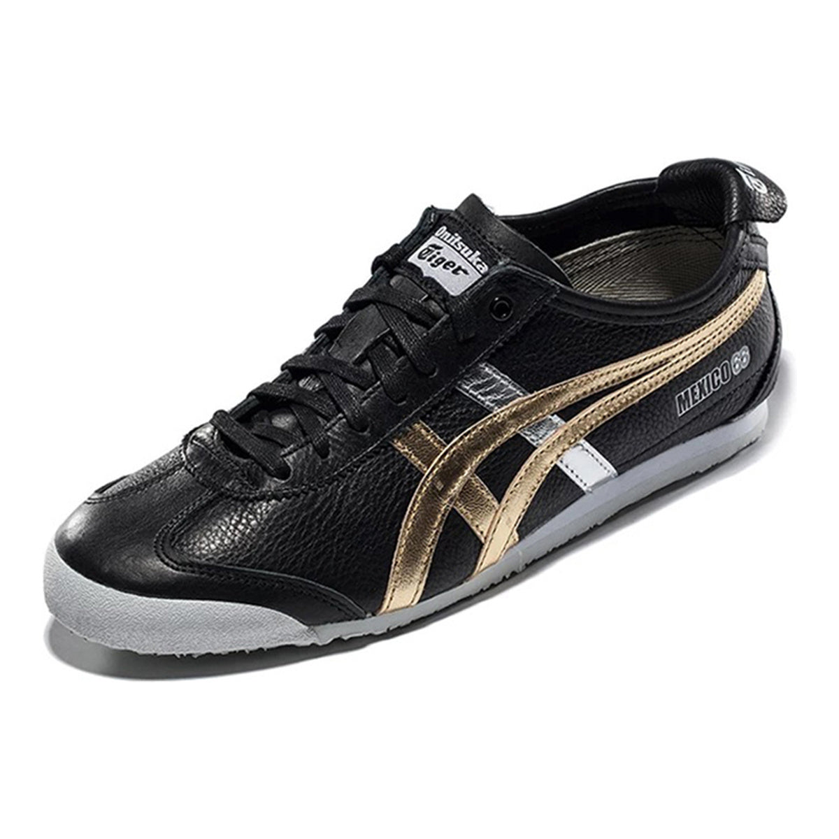 Onitsuka Tiger Mexico 66 Unisex Sneakers – Black/Gold – product image 2