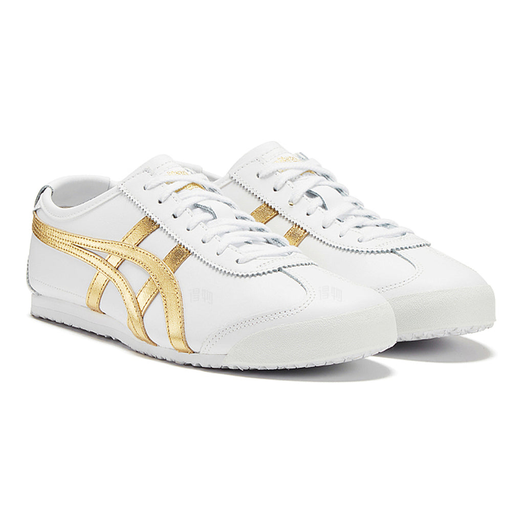 Onitsuka Tiger Mexico 66 Unisex Sneakers – Cool White/Bright Gold – product image 2