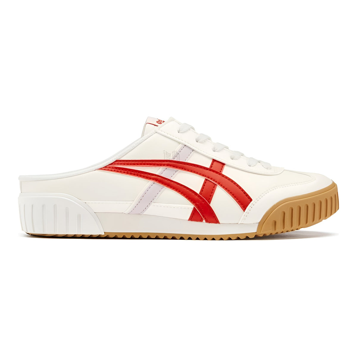 Onitsuka Tiger Machuation Sabot Unisex Sneakers – White/Red/Gum – product image 2