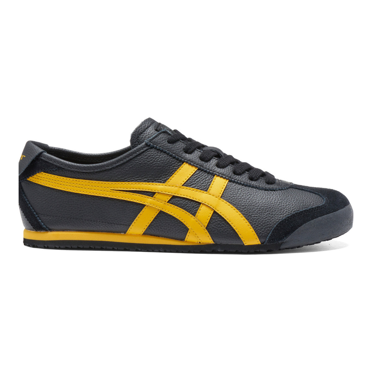 Onitsuka Tiger Mexico 66 Unisex Sneakers – Black/Yellow – product image 2