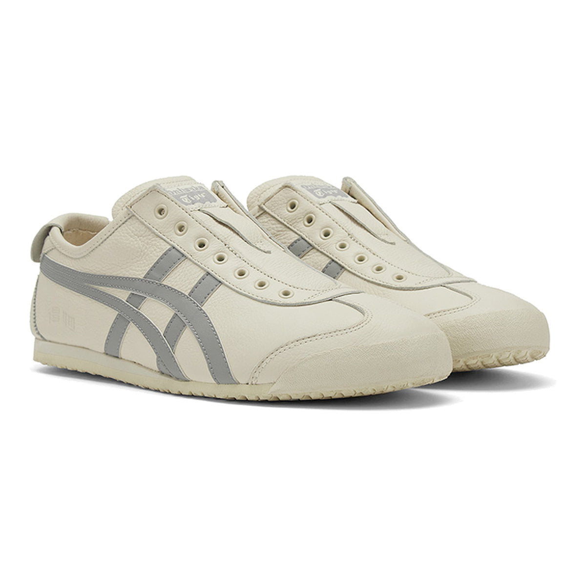 Onitsuka Tiger Mexico 66 Slip-On Unisex Sneakers – Beige/Light Grey