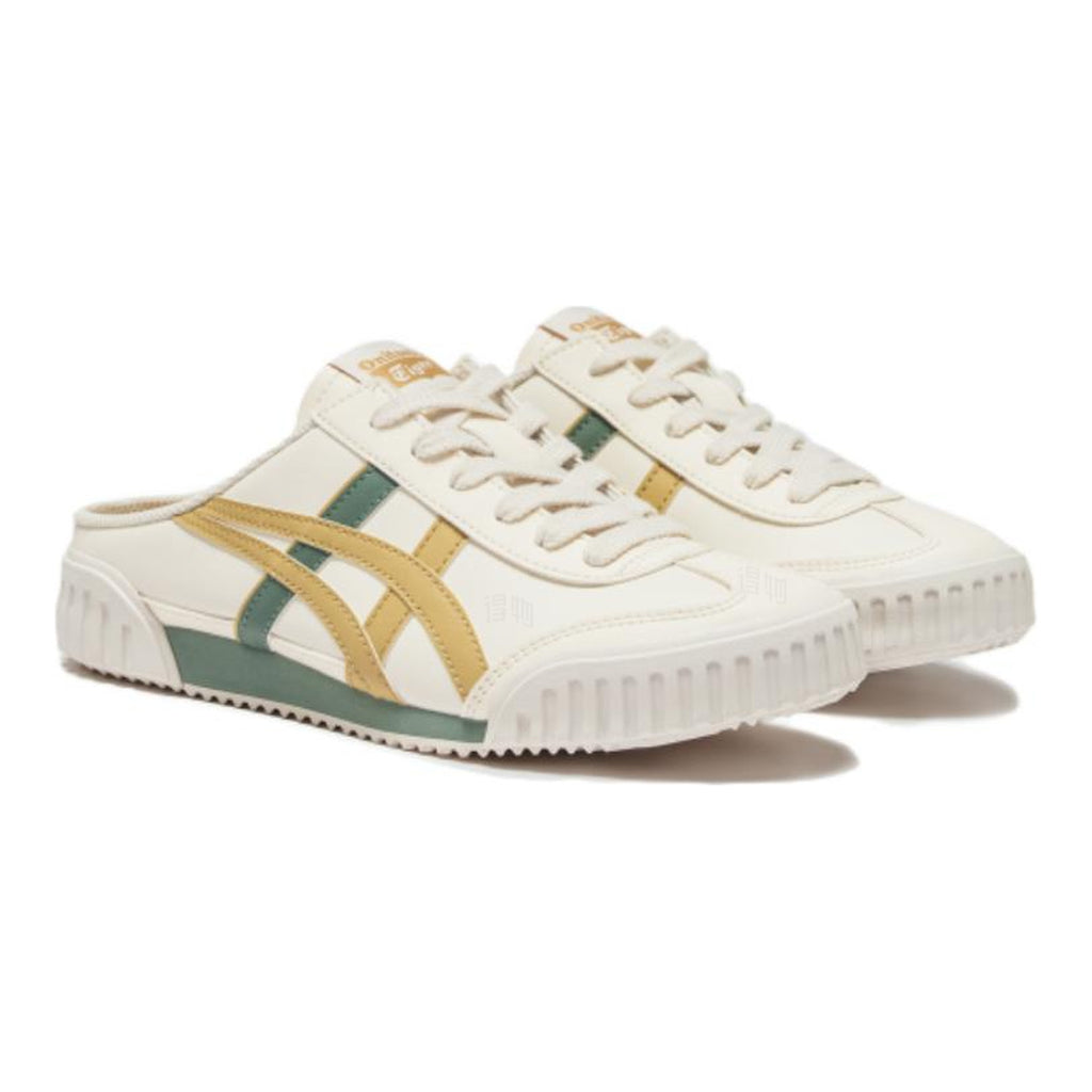 Onitsuka Tiger Machuation Sabot Unisex Sneakers – Cream/Tan/Green – product image 3