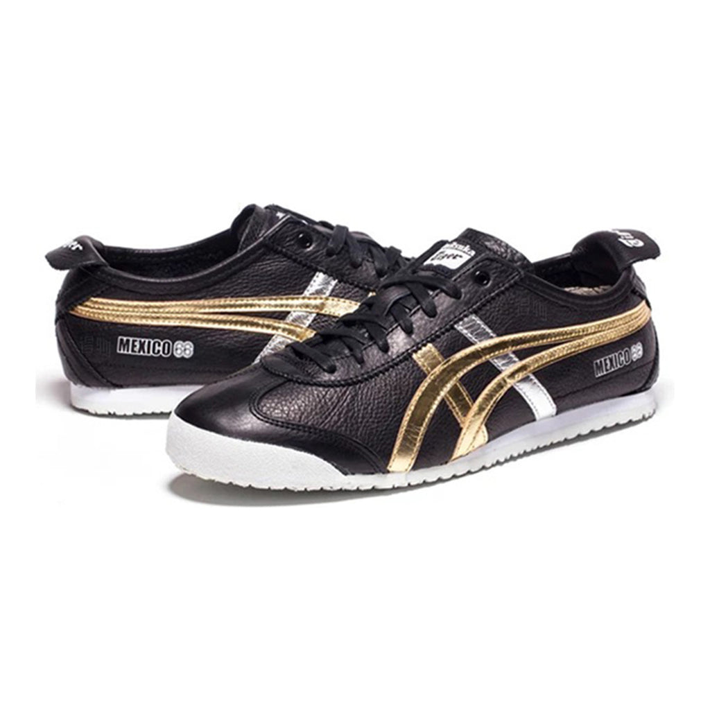 Onitsuka Tiger Mexico 66 Unisex Sneakers – Black/Gold – product image 3