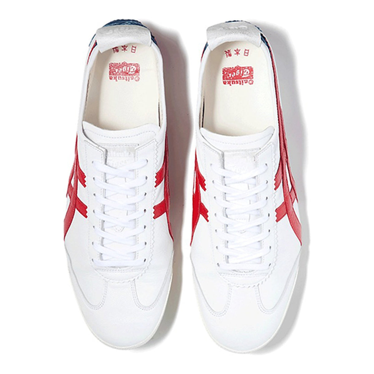 Onitsuka Tiger Mexico 66 Unisex Sneakers – White/Red/Blue – product image 3