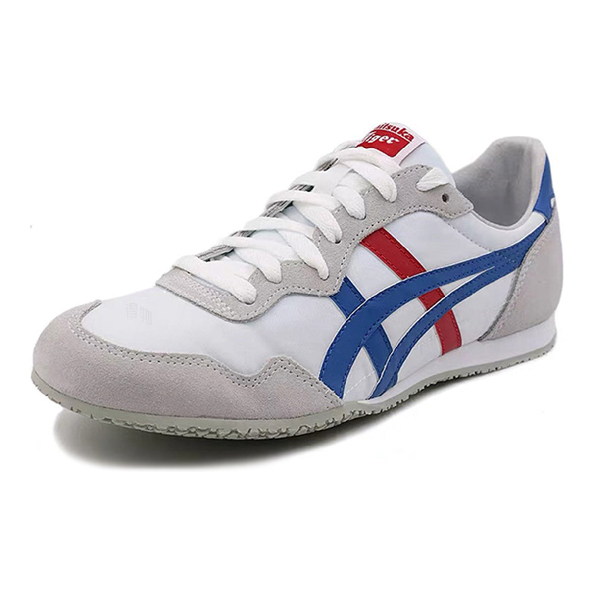 Onitsuka Tiger Serrano Unisex Sneakers – White/Blue/Red – product image 3
