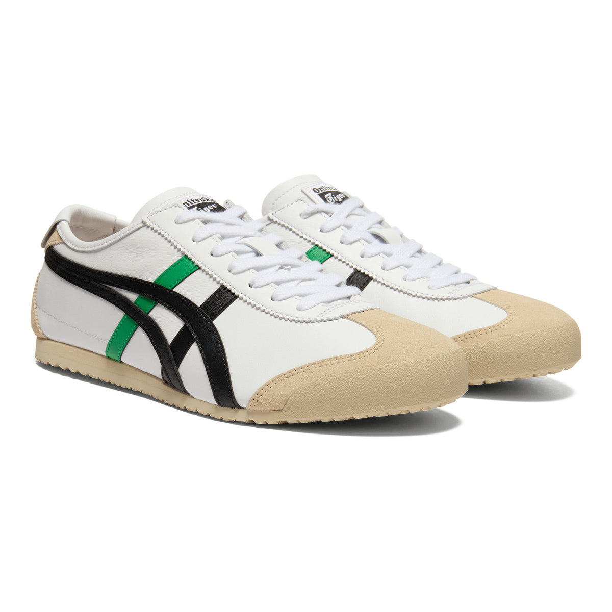 Onitsuka Tiger Mexico 66 Unisex Sneakers – White/Black/Green – product image 3
