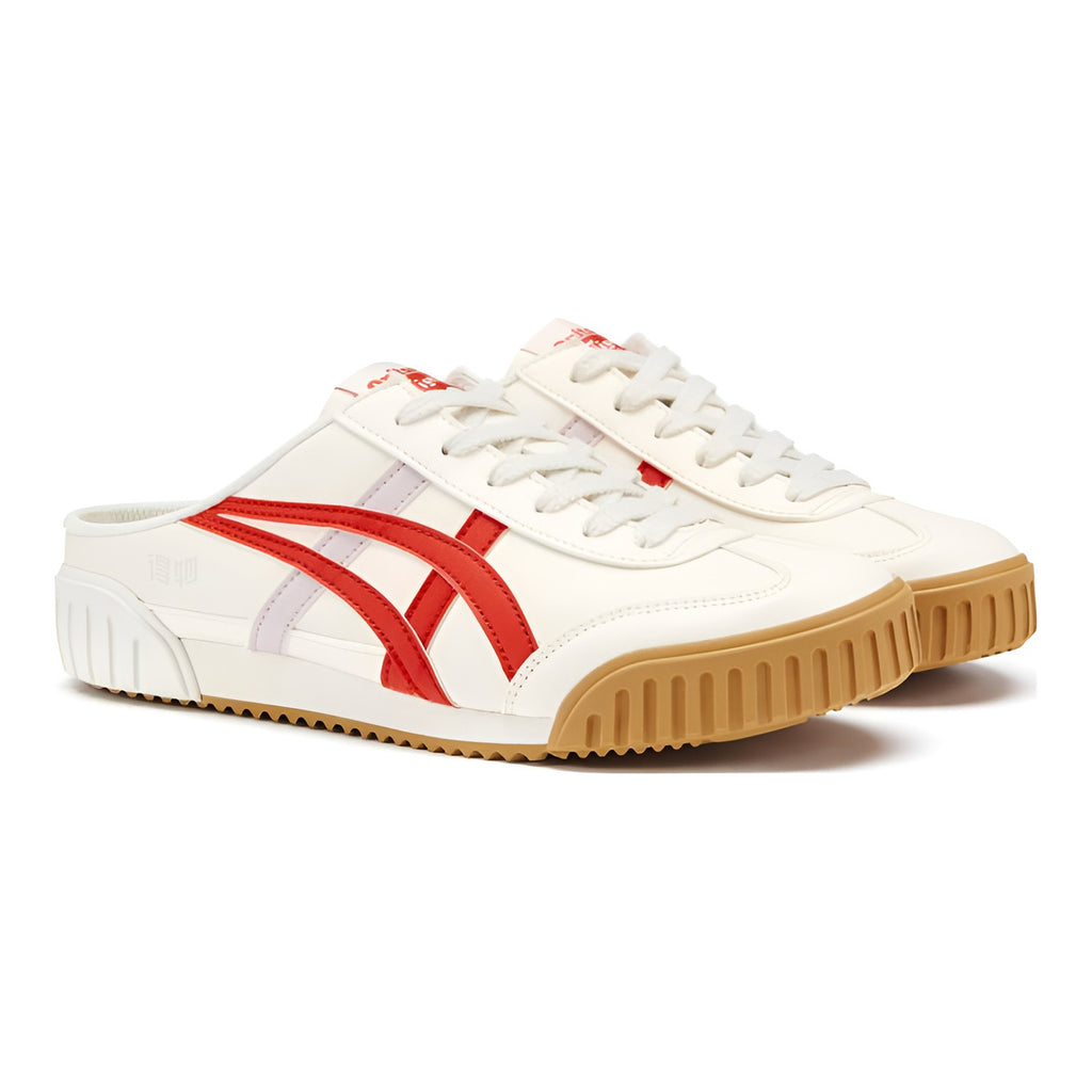 Onitsuka Tiger Machuation Sabot Unisex Sneakers – White/Red/Gum – product image 3