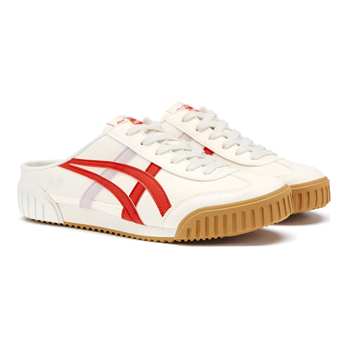 Onitsuka Tiger Machuation Sabot Unisex Sneakers – White/Red/Gum – product image 3