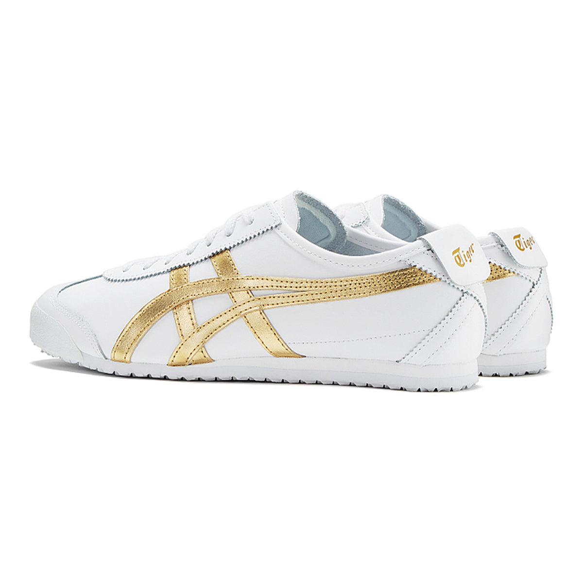 Onitsuka Tiger Mexico 66 Unisex Sneakers – Cool White/Bright Gold – product image 3