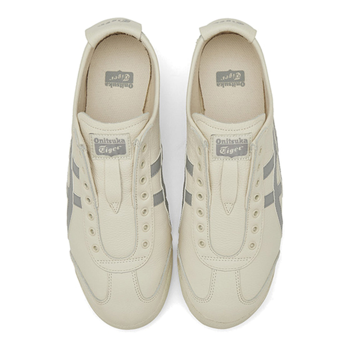 Onitsuka Tiger Mexico 66 Slip-On Unisex Sneakers – Beige/Light Grey