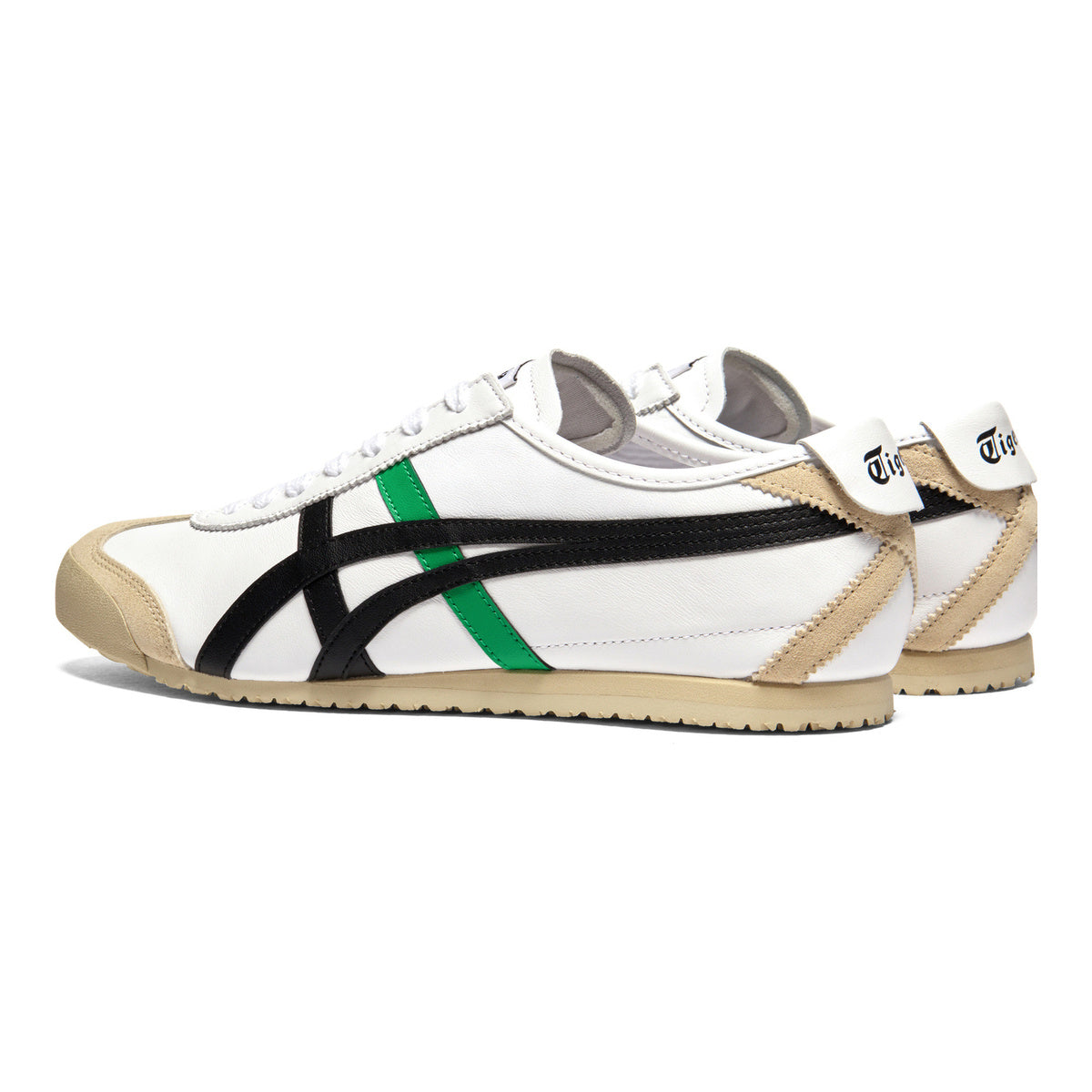 Onitsuka Tiger Mexico 66 Unisex Sneakers – White/Black/Green – product image 4