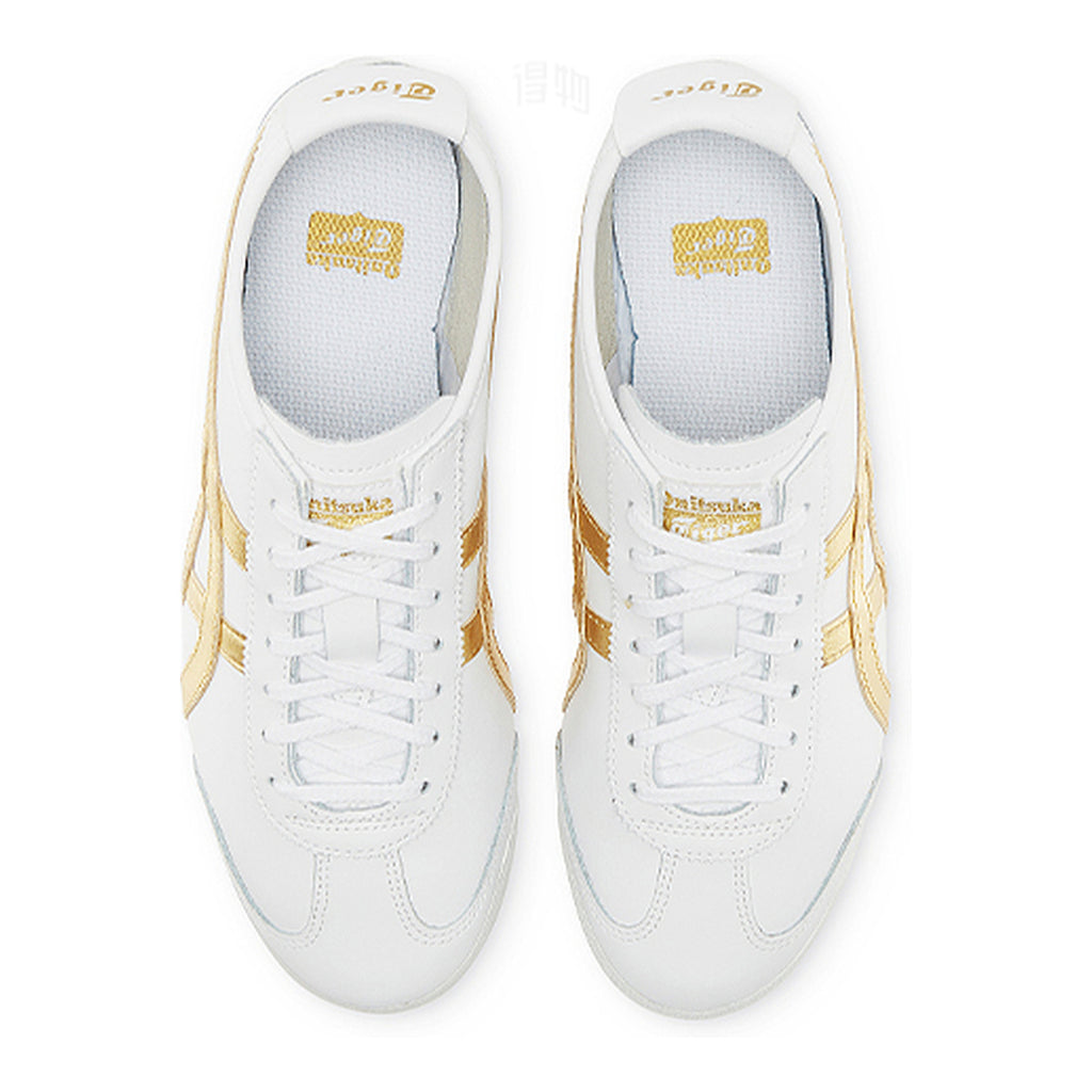 Onitsuka Tiger Mexico 66 Unisex Sneakers – Cool White/Bright Gold – product image 4
