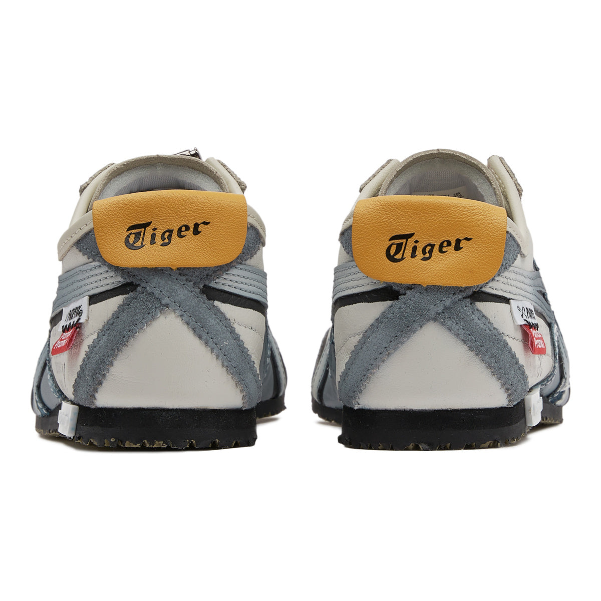 Onitsuka Tiger × Panda Prank Mexico 66 Unisex Sneakers – Grey/Blue – product image 4