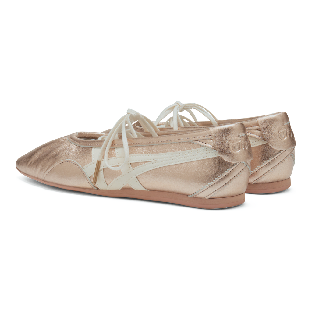 Onitsuka Tiger GYMNARINA Women's Mary Jane Flats – Rose Gold/Cream – product image 3