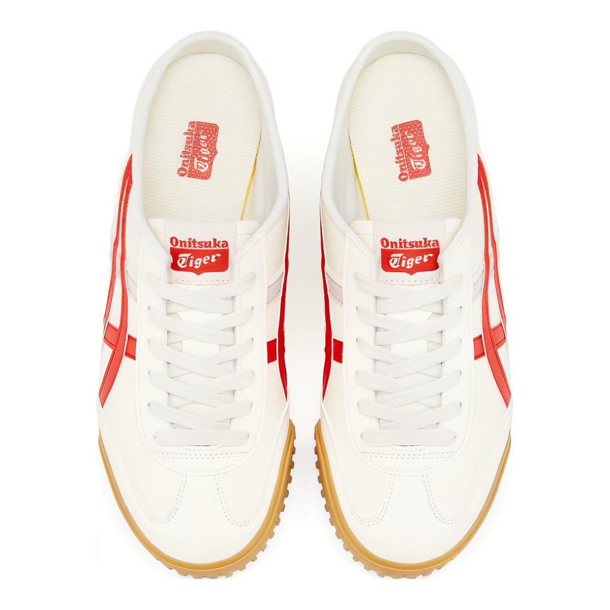 Onitsuka Tiger Machuation Sabot Unisex Sneakers – White/Red/Gum – product image 4