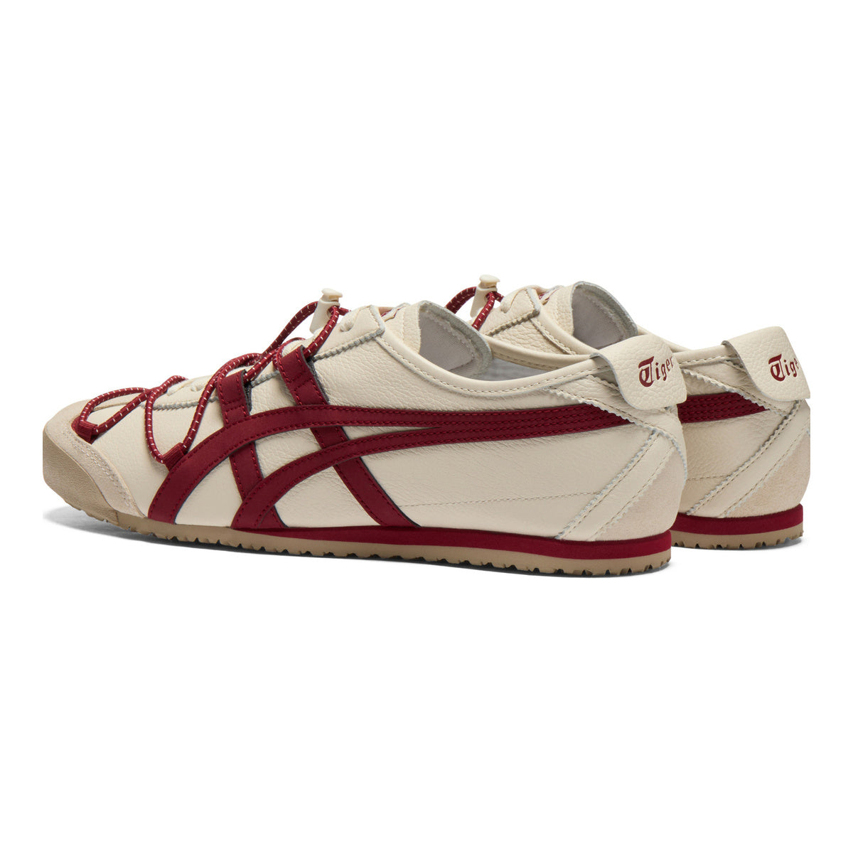 Onitsuka Tiger Mexico 66 VIN Unisex Sneakers – Birch/Burgundy – product image 4