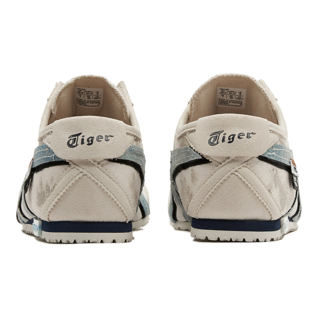 Onitsuka Tiger × Panda Prank Mexico 66 Unisex Sneakers – Cream/Black/Blue – product image 4