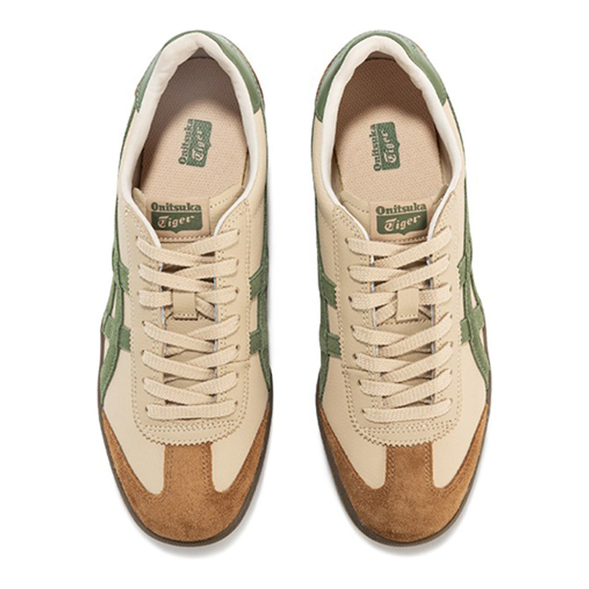 Onitsuka Tiger Tokuten Unisex Sneakers – Brown/Green – product image 4