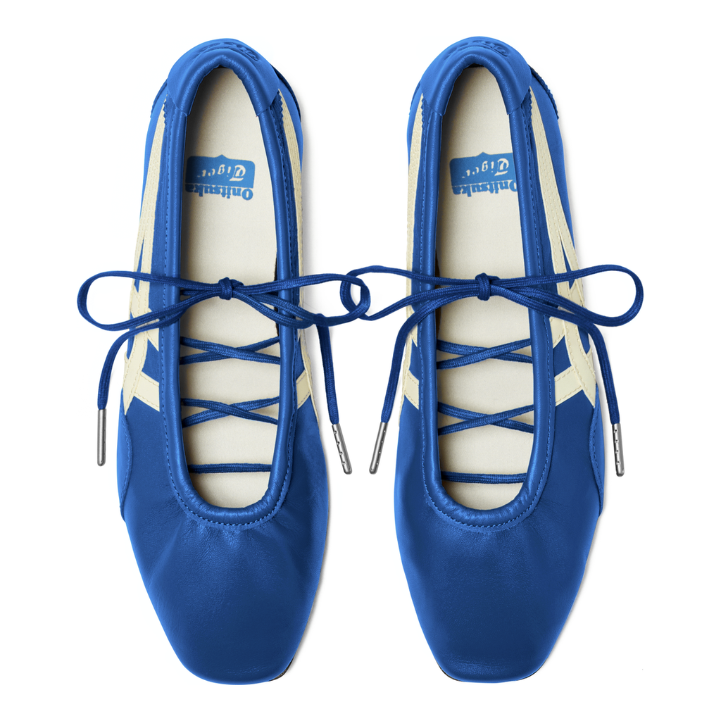Onitsuka Tiger GYMNARINA Women's Mary Jane Flats – Blue/Black – product image 4