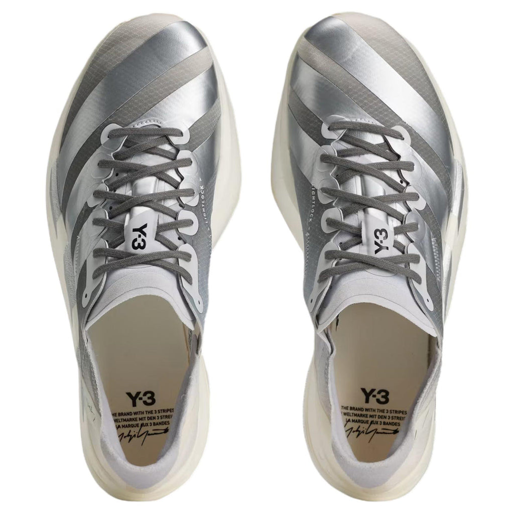 Adios Pro 4.0 Men's Breathable Running Shoes - Silver Grey