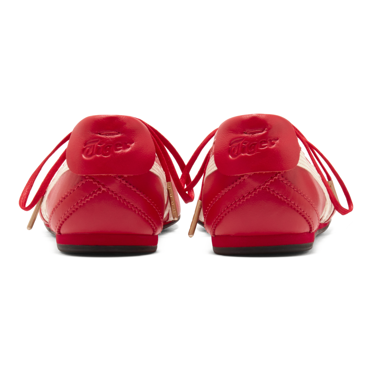 Onitsuka Tiger GYMNARINA Women's Mary Jane Flats – Red/Cream – product image 5