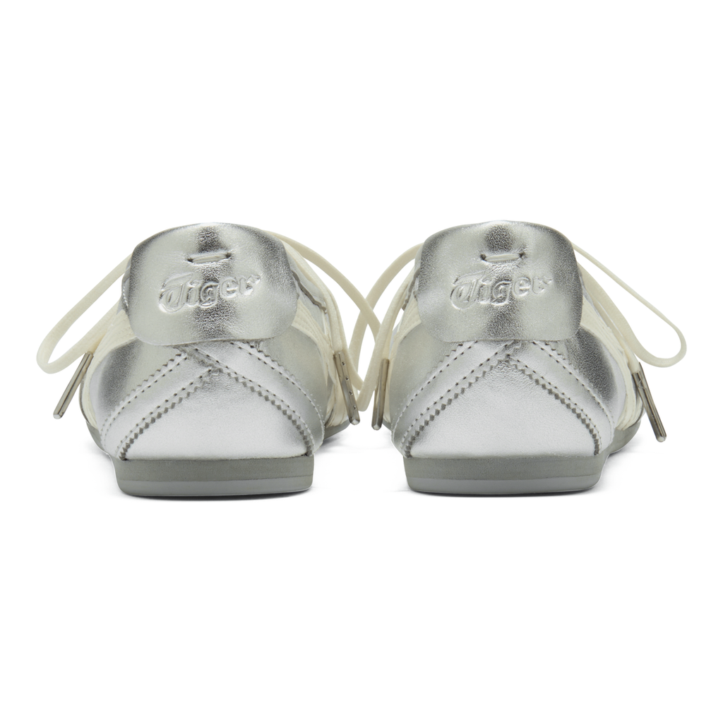 Onitsuka Tiger GYMNARINA Women's Mary Jane Flats – Silver/Cream – product image 5