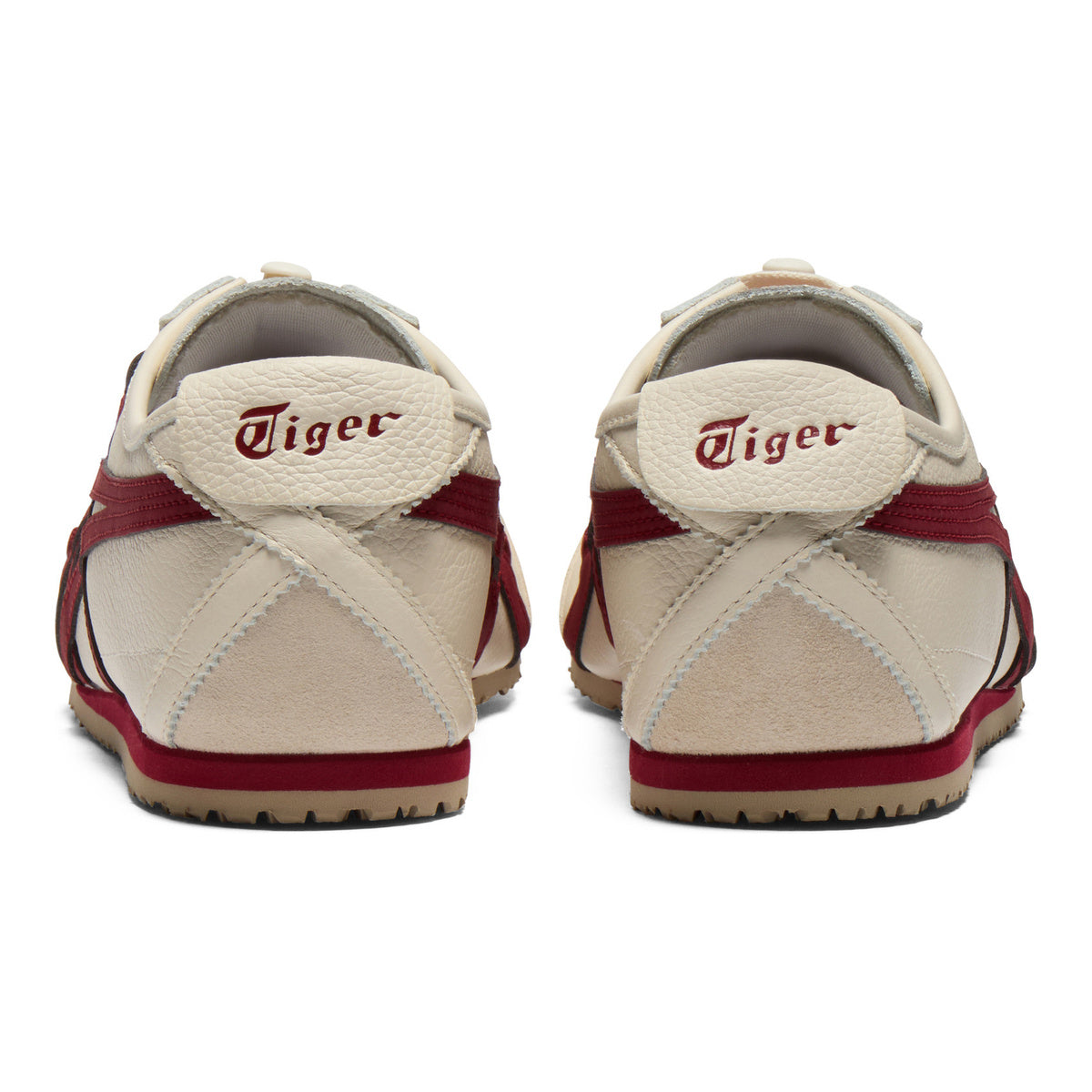 Onitsuka Tiger Mexico 66 VIN Unisex Sneakers – Birch/Burgundy – product image 6