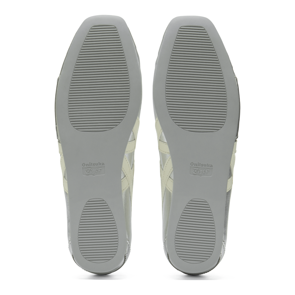 Onitsuka Tiger GYMNARINA Women's Mary Jane Flats – Silver/Cream – product image 6