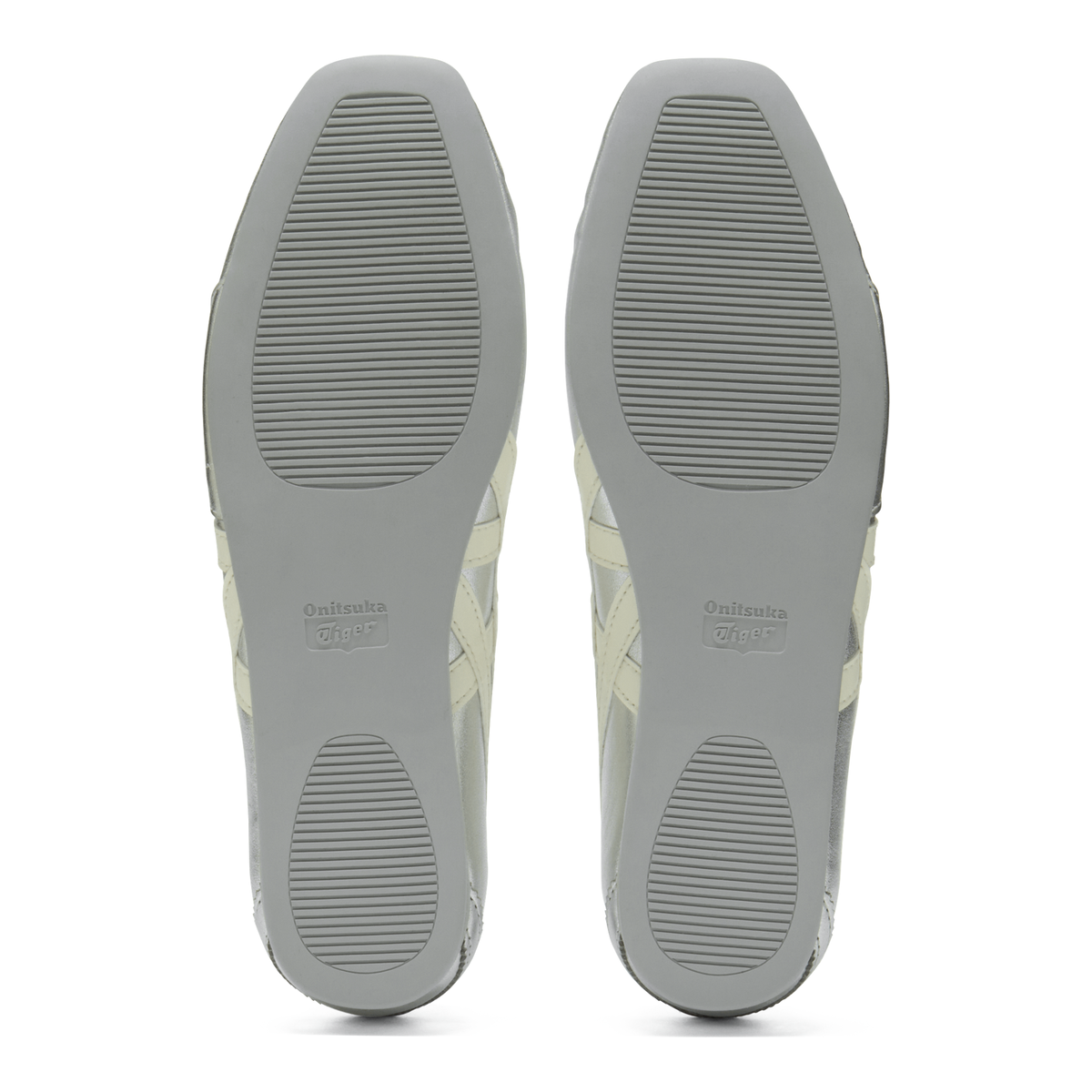 Onitsuka Tiger GYMNARINA Women's Mary Jane Flats – Silver/Cream – product image 6